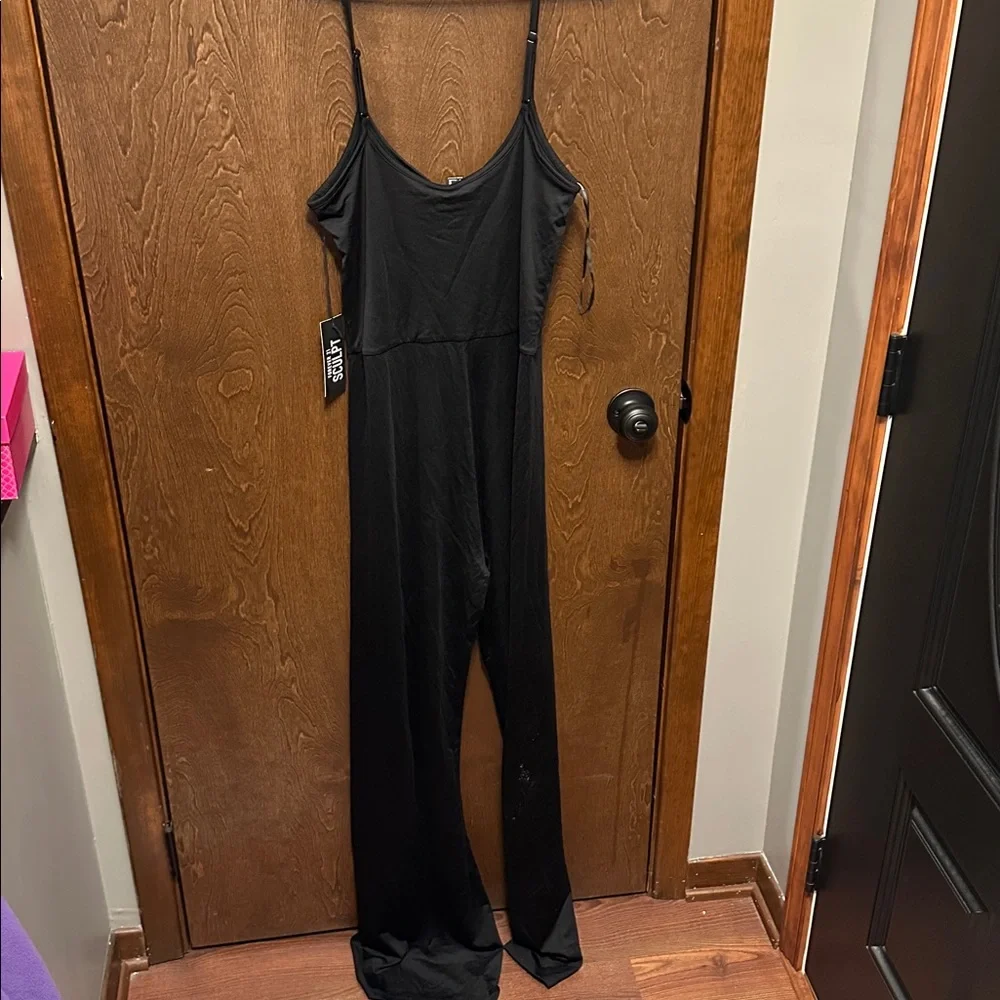 NWT Forever 21 SCULPT jumpsuit - so stretchy and comfy Size XL - Picture 6 of 7